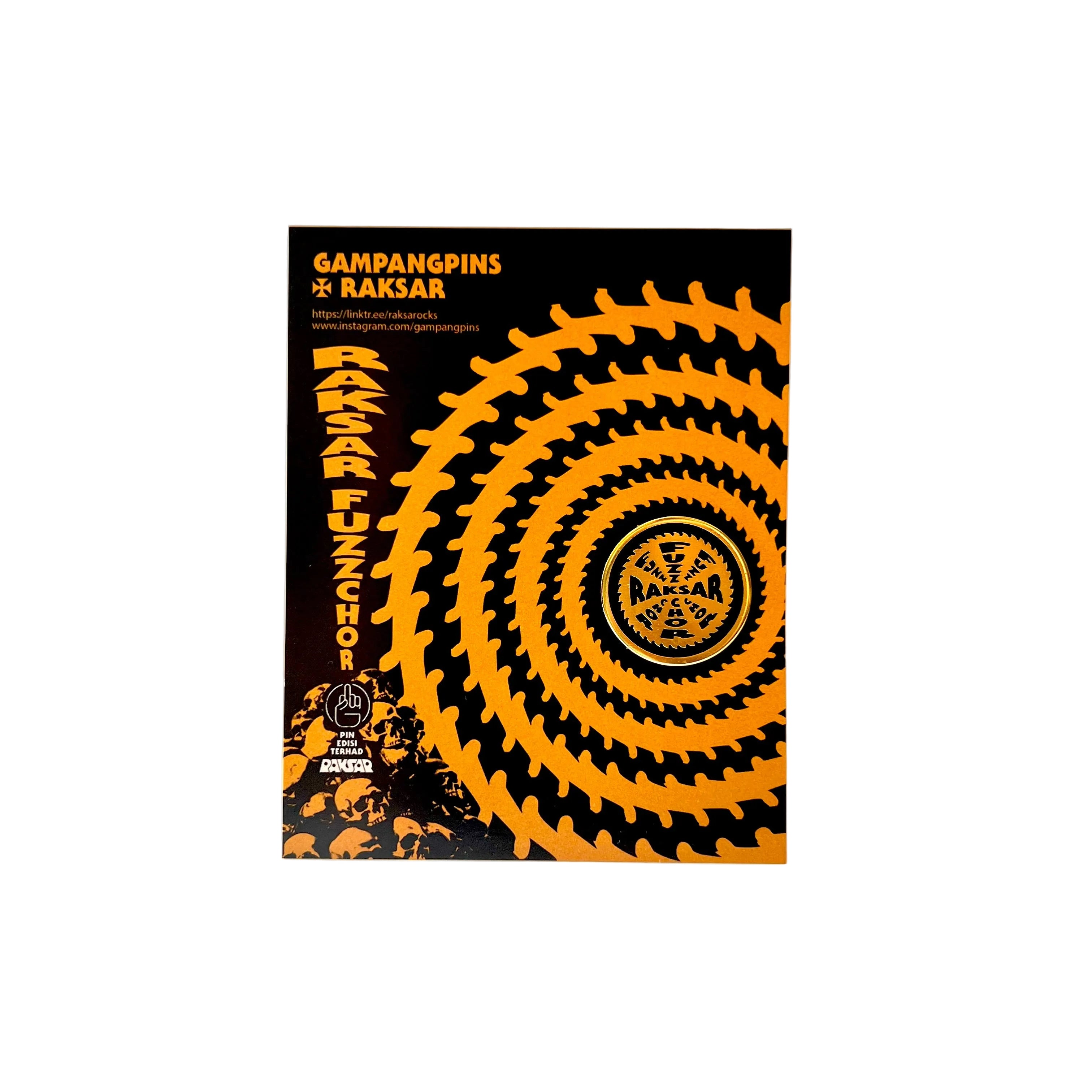 Raksar x Gampang Pins 2026  - Fuzz Chor!
